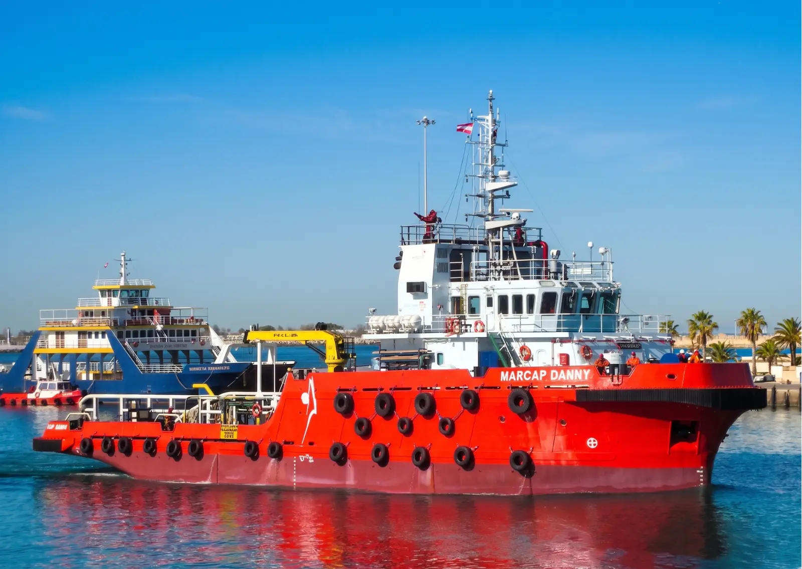 Marine support vessel